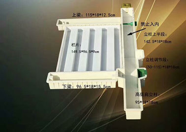 China O painel concreto plástico da cerca molda a resistência de abrasão de grande resistência de superfície lisa fornecedor