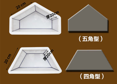 China O meio Paver sextavado do pátio molda o material dos PP boa dureza de 20 * de 20cm fornecedor