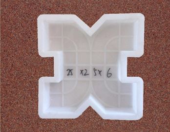 China O bloco do Paver das telhas do cimento molda X - datilografe a grama o material concreto dos PP dos moldes da passagem fornecedor